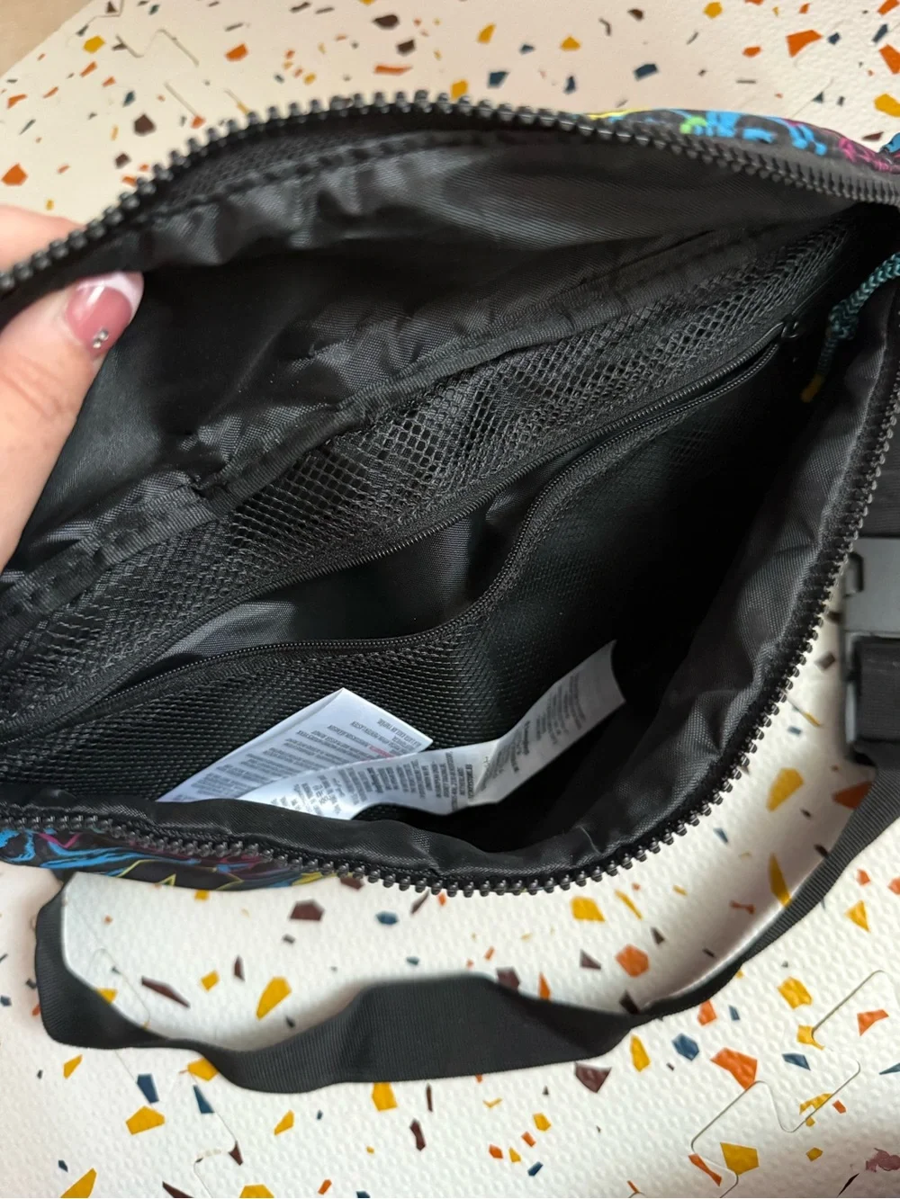 Colorful Disney Stitch belt bag
